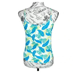 Poof New York Palm Print top- M